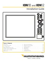 Preview for 1 page of Humminbird ION 10 Installation Manual