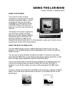 Preview for 15 page of Humminbird LCR 400 ID Operation Manual