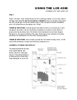 Предварительный просмотр 29 страницы Humminbird LCR 4000 Operation Manual