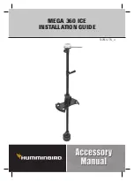 Humminbird MEGA 360 ICE ADAPTER Installation Manual preview