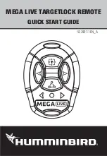 Preview for 1 page of Humminbird Mega LIVE TargetLock Quick Start Manual