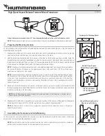 Preview for 2 page of Humminbird MHX XNT Installation Instructions Manual