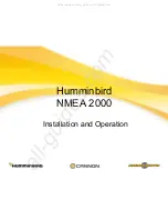 Предварительный просмотр 1 страницы Humminbird NMEA 2000 module Installation And Operation Manual