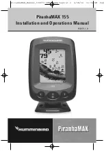 Preview for 1 page of Humminbird PiranhaMAX 155 Installation And Operation Manual