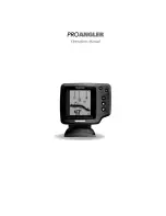 Предварительный просмотр 1 страницы Humminbird ProAngler Operation Manual