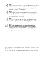 Preview for 4 page of Humminbird SC 110 Autopilot Installation And Operation Manual