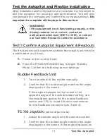 Preview for 25 page of Humminbird SC 110 Autopilot Installation And Operation Manual