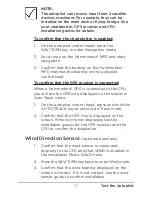 Preview for 27 page of Humminbird SC 110 Autopilot Installation And Operation Manual