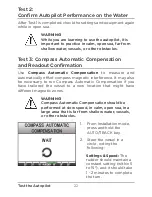 Preview for 28 page of Humminbird SC 110 Autopilot Installation And Operation Manual