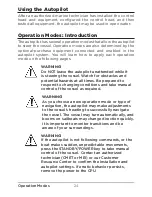 Preview for 30 page of Humminbird SC 110 Autopilot Installation And Operation Manual