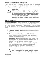 Preview for 38 page of Humminbird SC 110 Autopilot Installation And Operation Manual