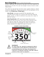 Preview for 40 page of Humminbird SC 110 Autopilot Installation And Operation Manual