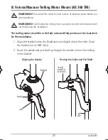 Предварительный просмотр 33 страницы Humminbird Trolling Motor 360 Imaging Installation Manual