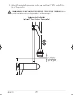 Предварительный просмотр 34 страницы Humminbird Trolling Motor 360 Imaging Installation Manual