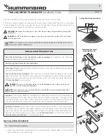 Humminbird Trolling Motor Transducer Installation Manual предпросмотр