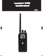 Humminbird VHF55S Operation Manual preview