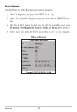 Preview for 20 page of Humminbird waypoint Operation Manual