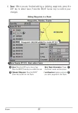 Предварительный просмотр 28 страницы Humminbird waypoint Operation Manual