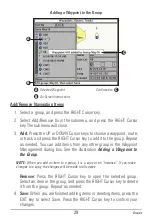 Предварительный просмотр 35 страницы Humminbird waypoint Operation Manual