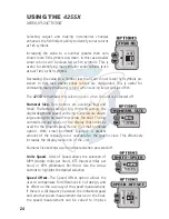 Preview for 26 page of Hummingbird Communications 425SX Operation Manual