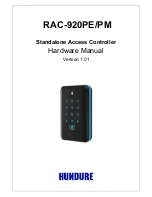 Preview for 1 page of Hundure RAC-920PE Hardware Manual