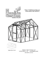 Preview for 1 page of Hunkin Garden Titan 79 EB Assembly Instructions Manual