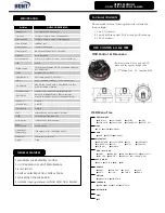 Hunt Electronic HD-SDI OUTDOOR DOME CAMERA User Manual предпросмотр