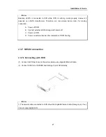 Предварительный просмотр 48 страницы Hunt Electronic HVRM-HD400H Install & User'S Manual