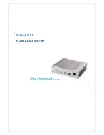 Hunt HTP-T800 User Manual preview