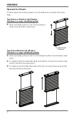 Предварительный просмотр 12 страницы Hunter Douglas Applause Honeycomb Installation Operation Care