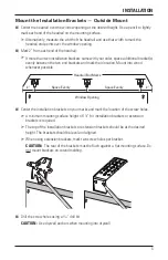 Предварительный просмотр 7 страницы Hunter Douglas Applause Installation Operation Care