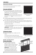 Предварительный просмотр 32 страницы Hunter Douglas Applause Installation Operation Care