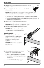 Preview for 8 page of Hunter Douglas Click Installation Operation And Care