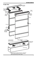 Preview for 3 page of Hunter Douglas Design Studio Roman Shades Installation Operation Care