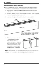 Preview for 12 page of Hunter Douglas Design Studio Roman Shades Installation Operation Care