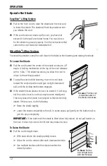 Preview for 14 page of Hunter Douglas Design Studio Roman Shades Installation Operation Care