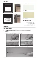 Preview for 2 page of Hunter Douglas Duette SkyLift Manual