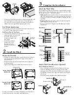 Preview for 3 page of Hunter Douglas Horizontal Aluminum Blinds Installation And Care Instructions