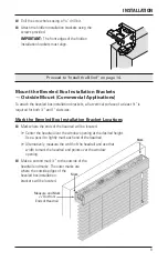 Предварительный просмотр 11 страницы Hunter Douglas LiteRise Installation And Operation Manual