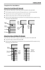 Предварительный просмотр 17 страницы Hunter Douglas LiteRise Installation And Operation Manual