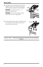 Предварительный просмотр 10 страницы Hunter Douglas Nantucket Installation Operation Care