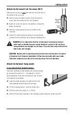 Предварительный просмотр 9 страницы Hunter Douglas Provenance Installation Operation Care