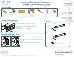 Preview for 2 page of Hunter Douglas RB 500 Pocket Installation Manual