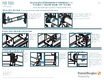 Preview for 3 page of Hunter Douglas RB 500 Pocket Installation Manual