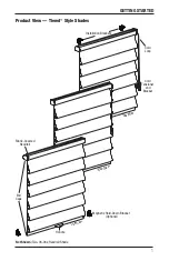 Preview for 3 page of Hunter Douglas Vignette EasyRise Installation Operation Care