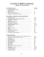 Preview for 1 page of Hunter Marine 2006 H46 Owner'S Manual