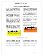 Preview for 42 page of Hunter Marine 2006 H46 Owner'S Manual