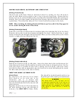 Preview for 17 page of Hunter Motorcycles OUTLAW Owner'S Manual