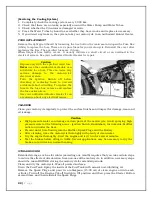 Preview for 22 page of Hunter Motorcycles OUTLAW Owner'S Manual