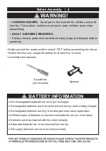 Preview for 5 page of Hunter Products 4102 Owner'S Manual With Assembly Instructions